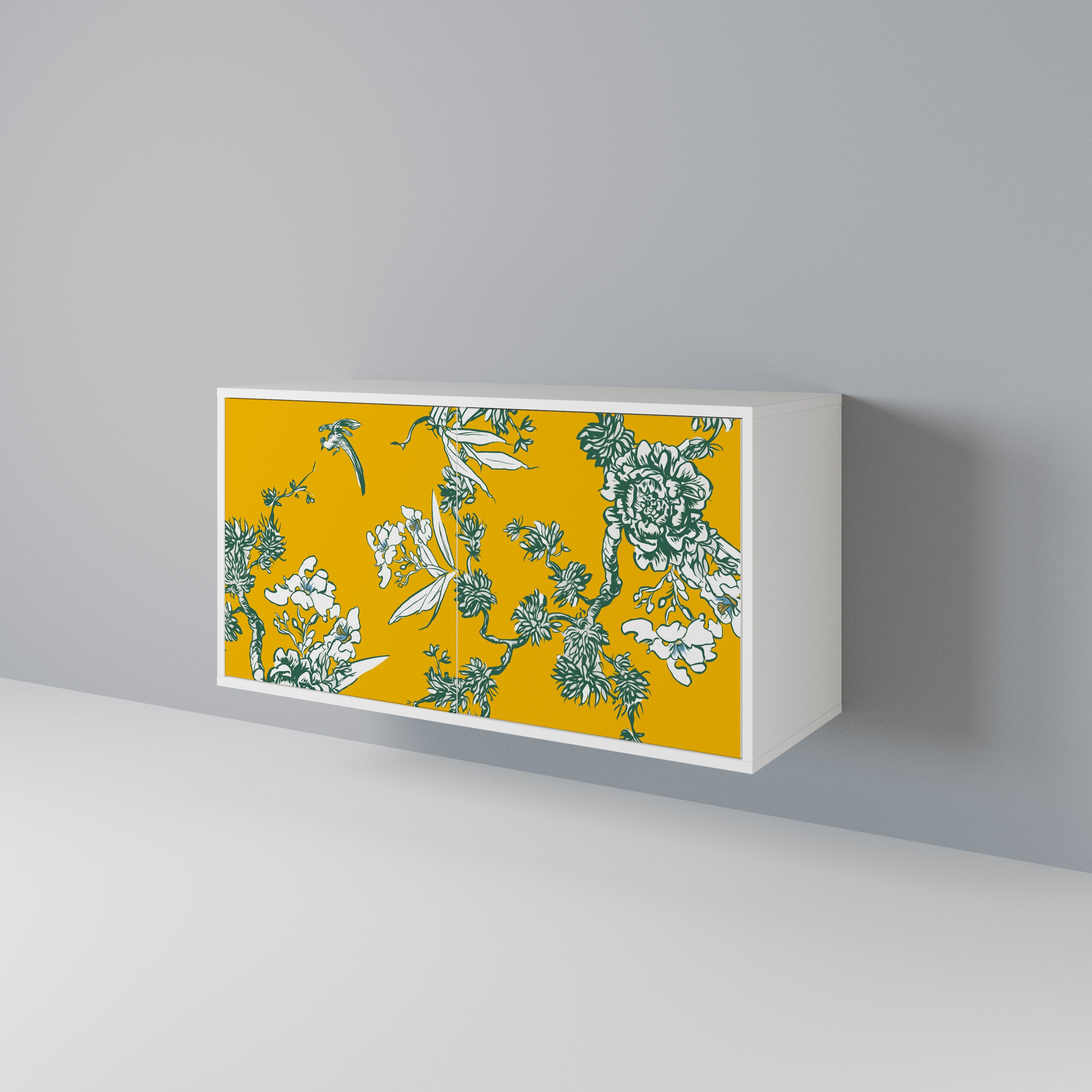 YELLOW CHINOISERIE Aparador de 2 Puertas
