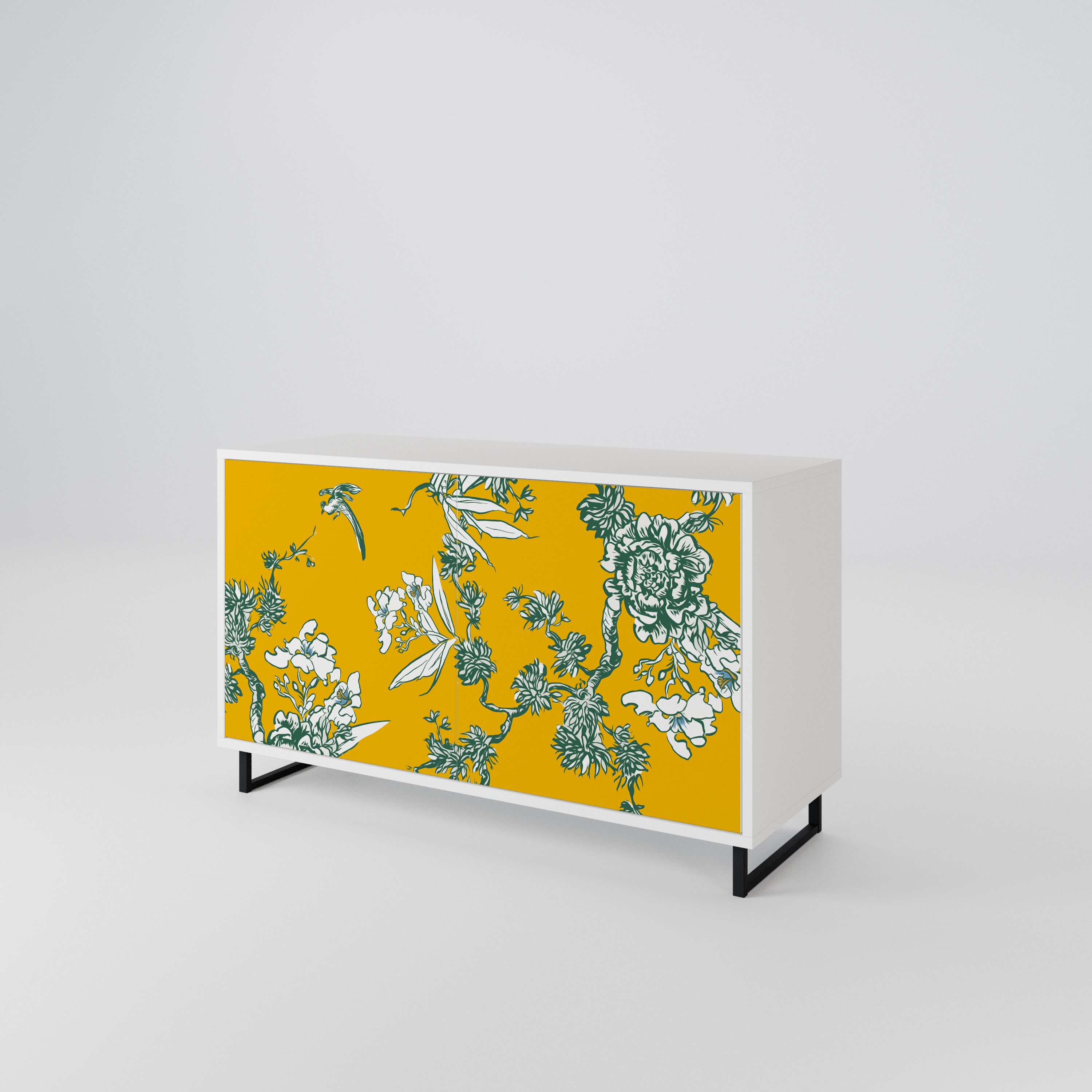 YELLOW CHINOISERIE Aparador de 2 Puertas