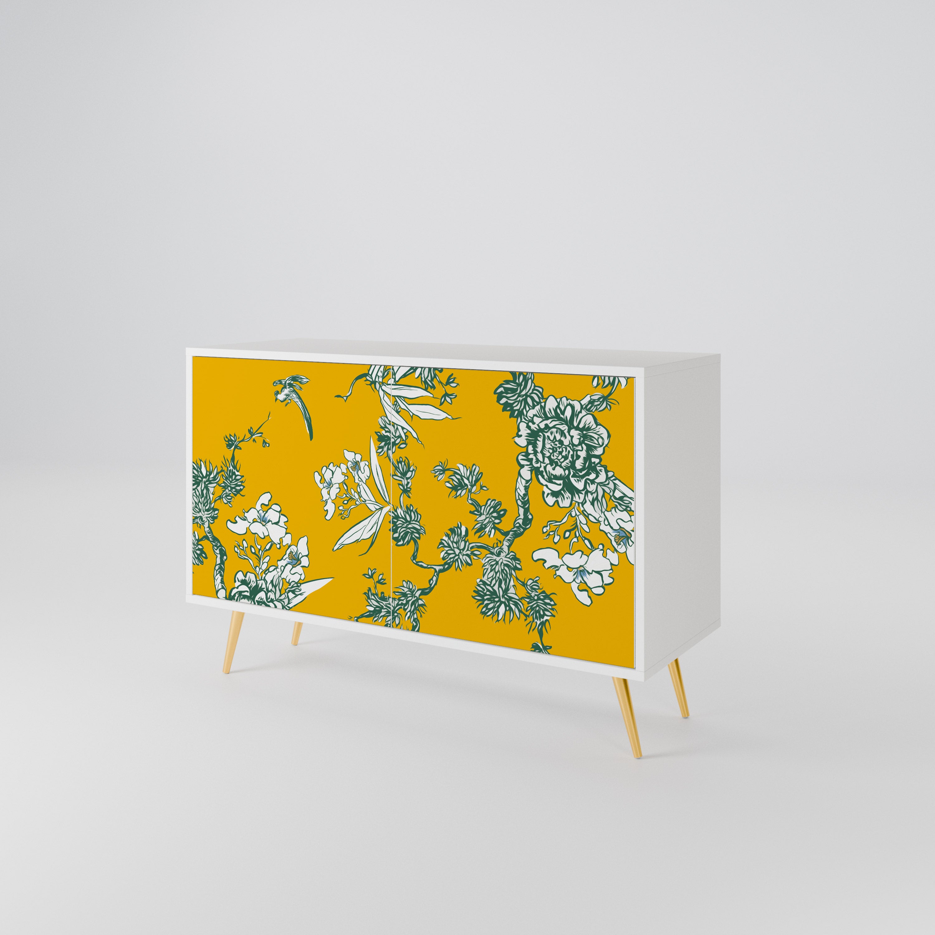 YELLOW CHINOISERIE Aparador de 2 Puertas