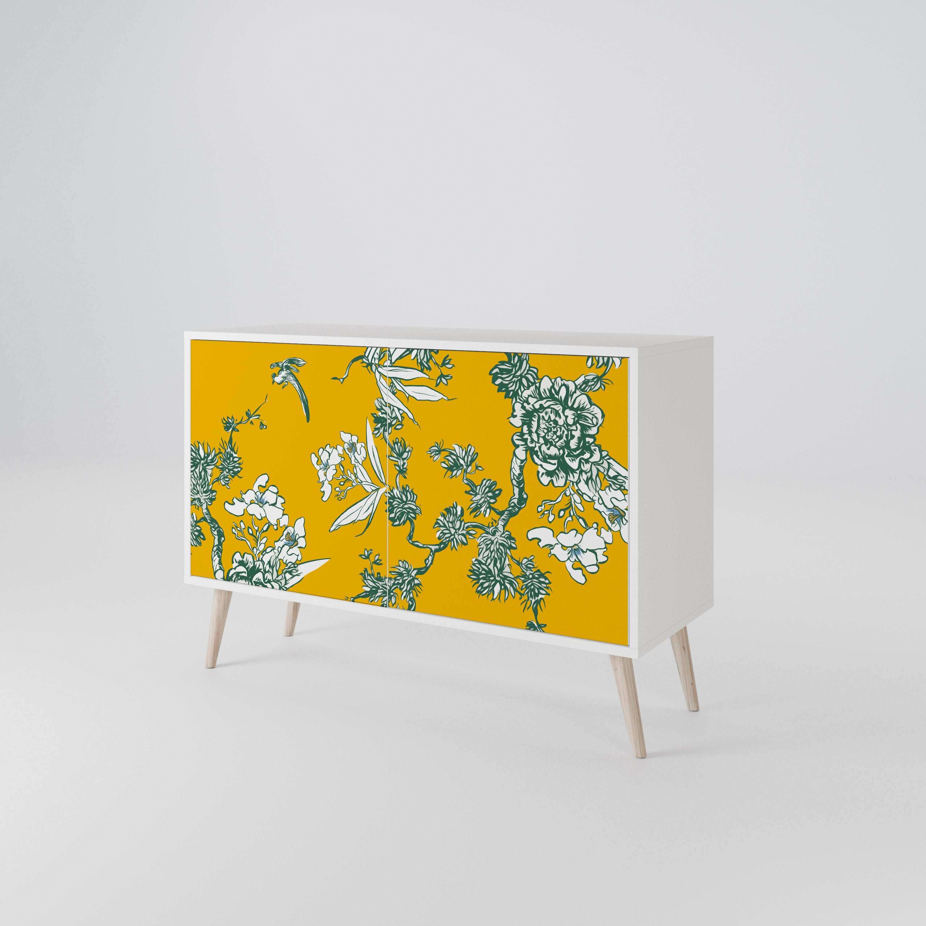 YELLOW CHINOISERIE Aparador de 2 Puertas