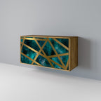 THE LABYRINTH OF GOLD 2-Door Sideboard in Oak Effect