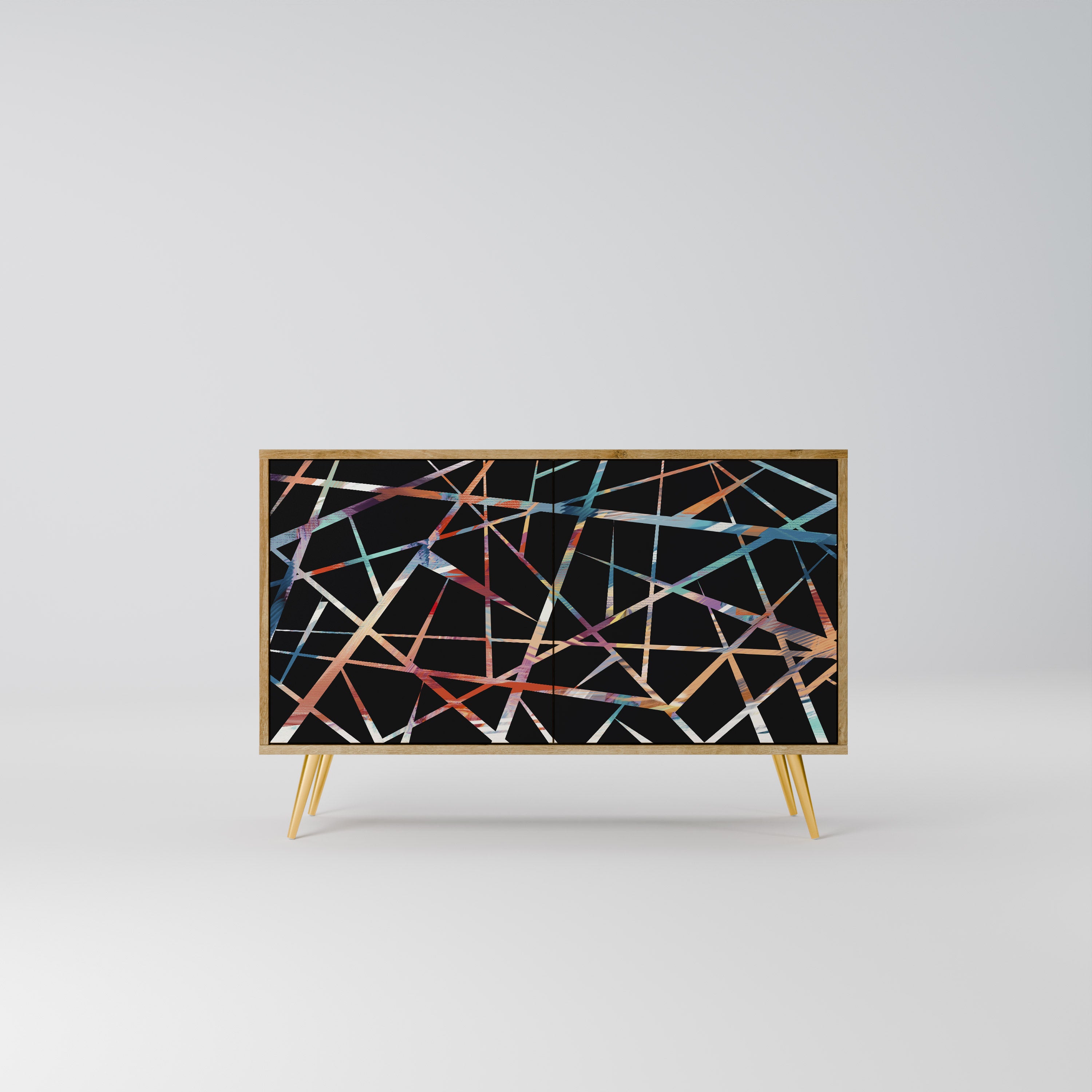 POLYGON VERVE 2-Door Sideboard in Oak Effect