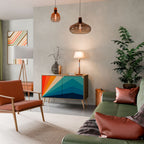 PRISM CONCUSSION 2-Door Sideboard in Oak Effect