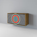 SPECTRA SHOWCASE 2-Door Sideboard in Oak Effect