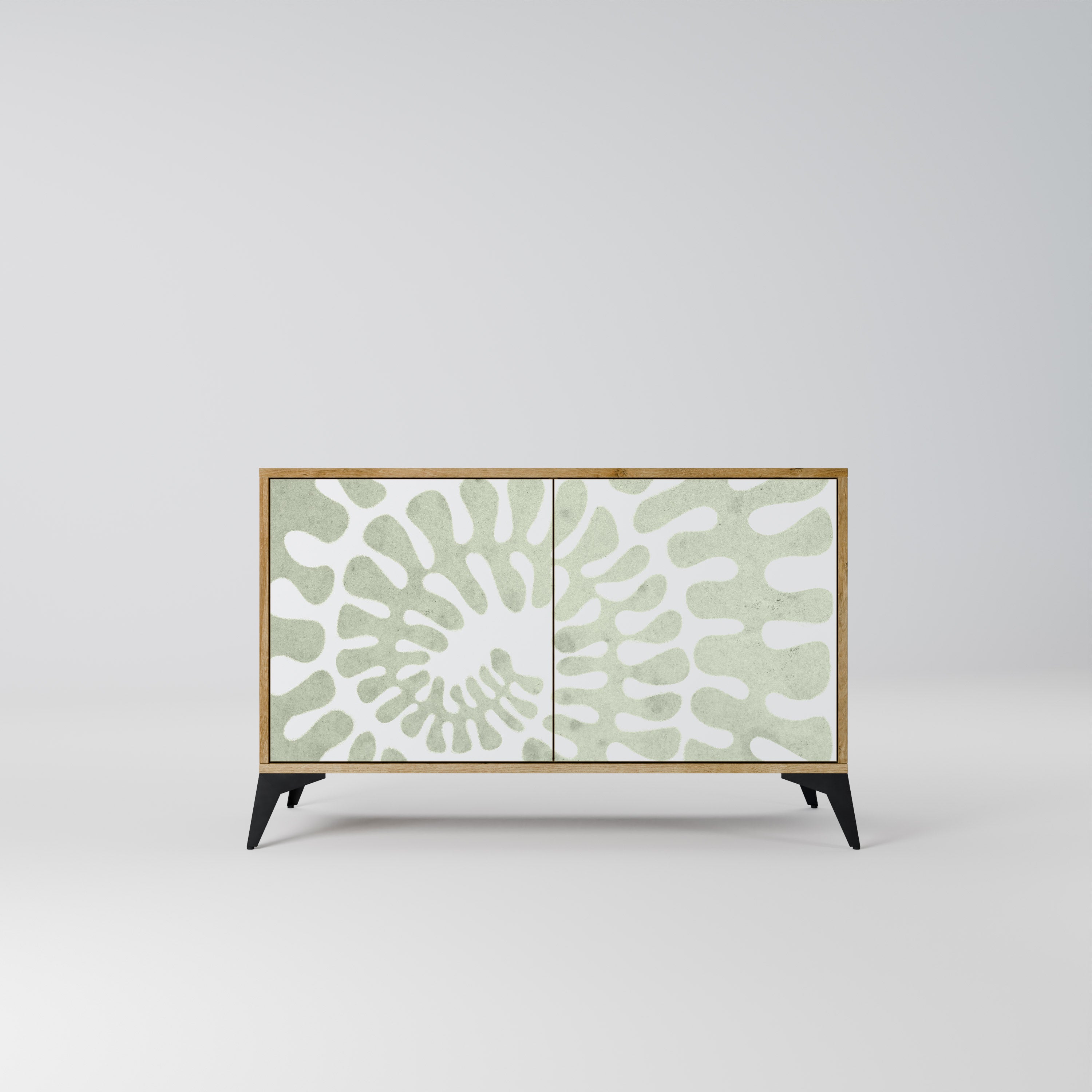 HELIX DANCE 2-Door Sideboard in Oak Effect