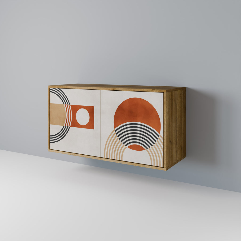 SPACE AROUND 2-Door Sideboard in Oak Effect