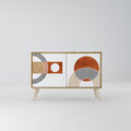 CIRCLE RHYTM 2-Door Sideboard in Oak Effect