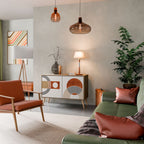 CIRCLE RHYTM 2-Door Sideboard in Oak Effect