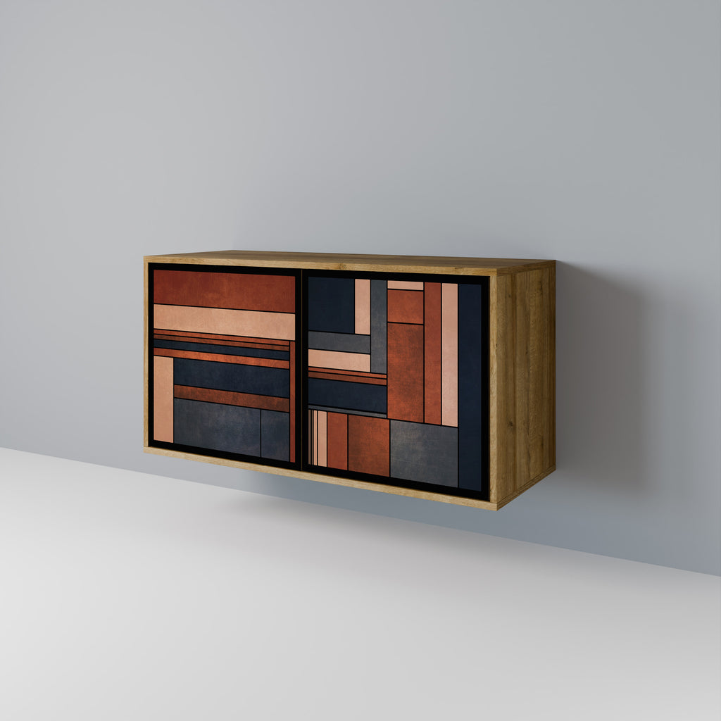 INTREPID FORMATION 2-Door Sideboard in Oak Effect