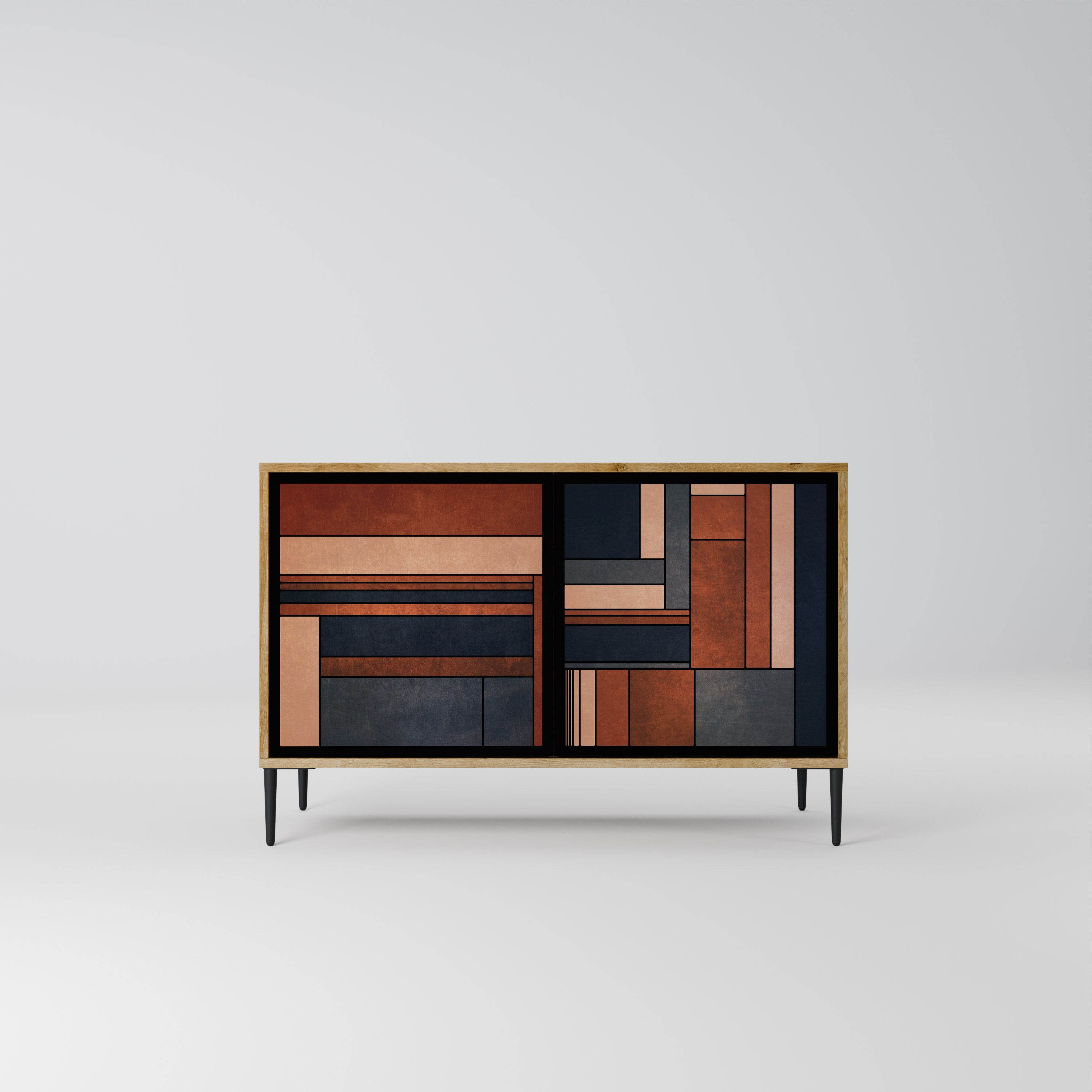 INTREPID FORMATION 2-Door Sideboard in Oak Effect