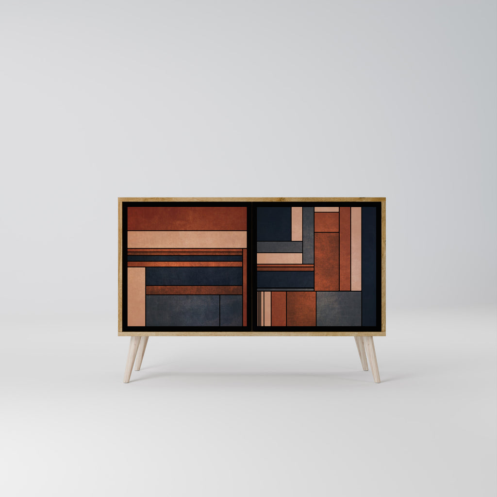 INTREPID FORMATION 2-Door Sideboard in Oak Effect