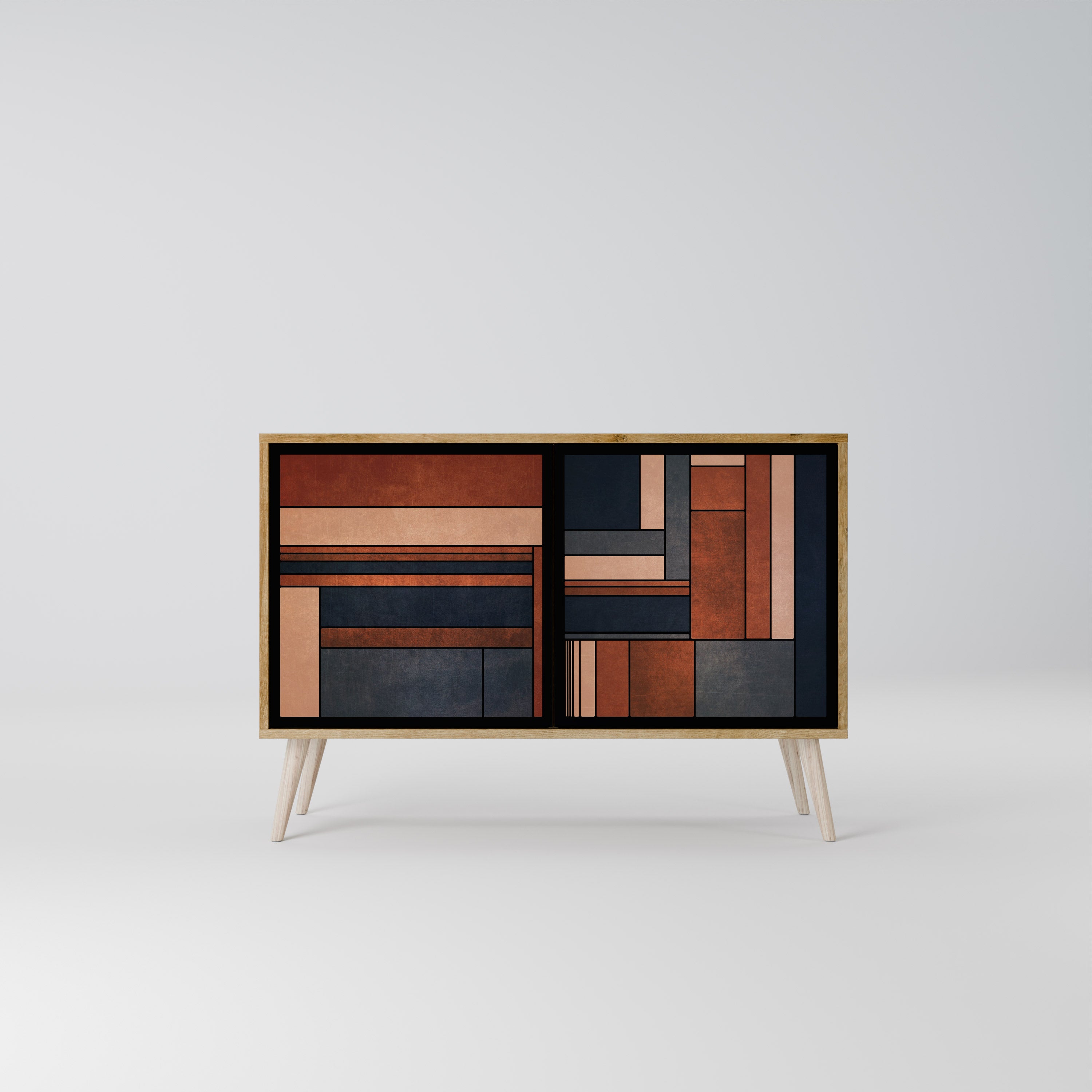 INTREPID FORMATION 2-Door Sideboard in Oak Effect
