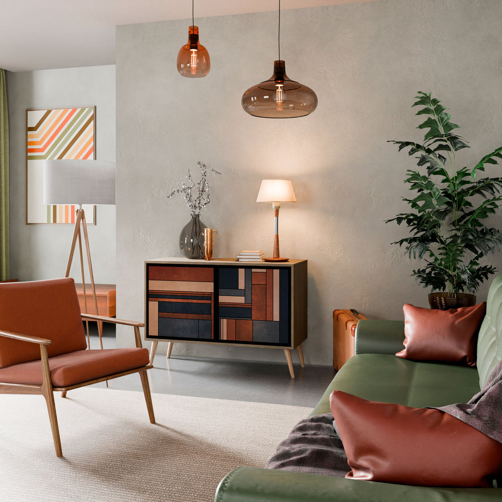 INTREPID FORMATION 2-Door Sideboard in Oak Effect