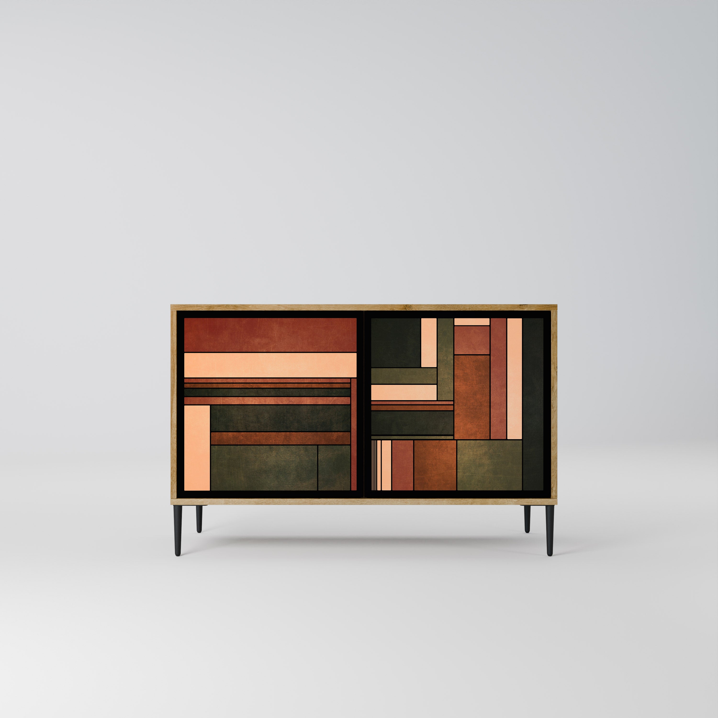 FIGURES OF NATURE 2-Door Sideboard in Oak Effect