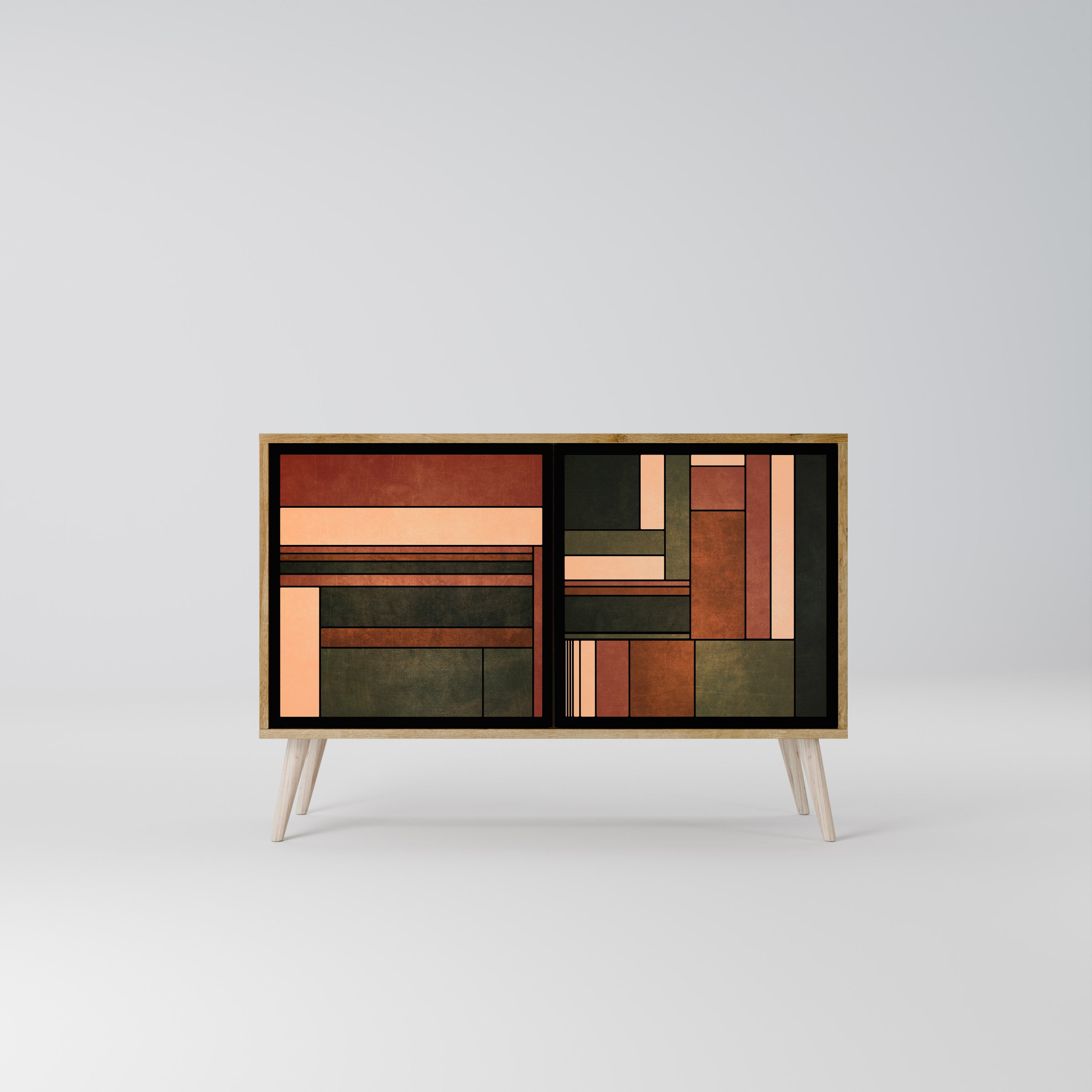 FIGURES OF NATURE 2-Door Sideboard in Oak Effect