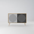 POLYGON ILLUSION 2-Door Sideboard in Oak Effect