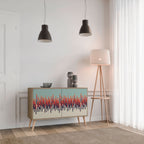 CHROMA CONTOURS 2-Door Sideboard in Oak Effect