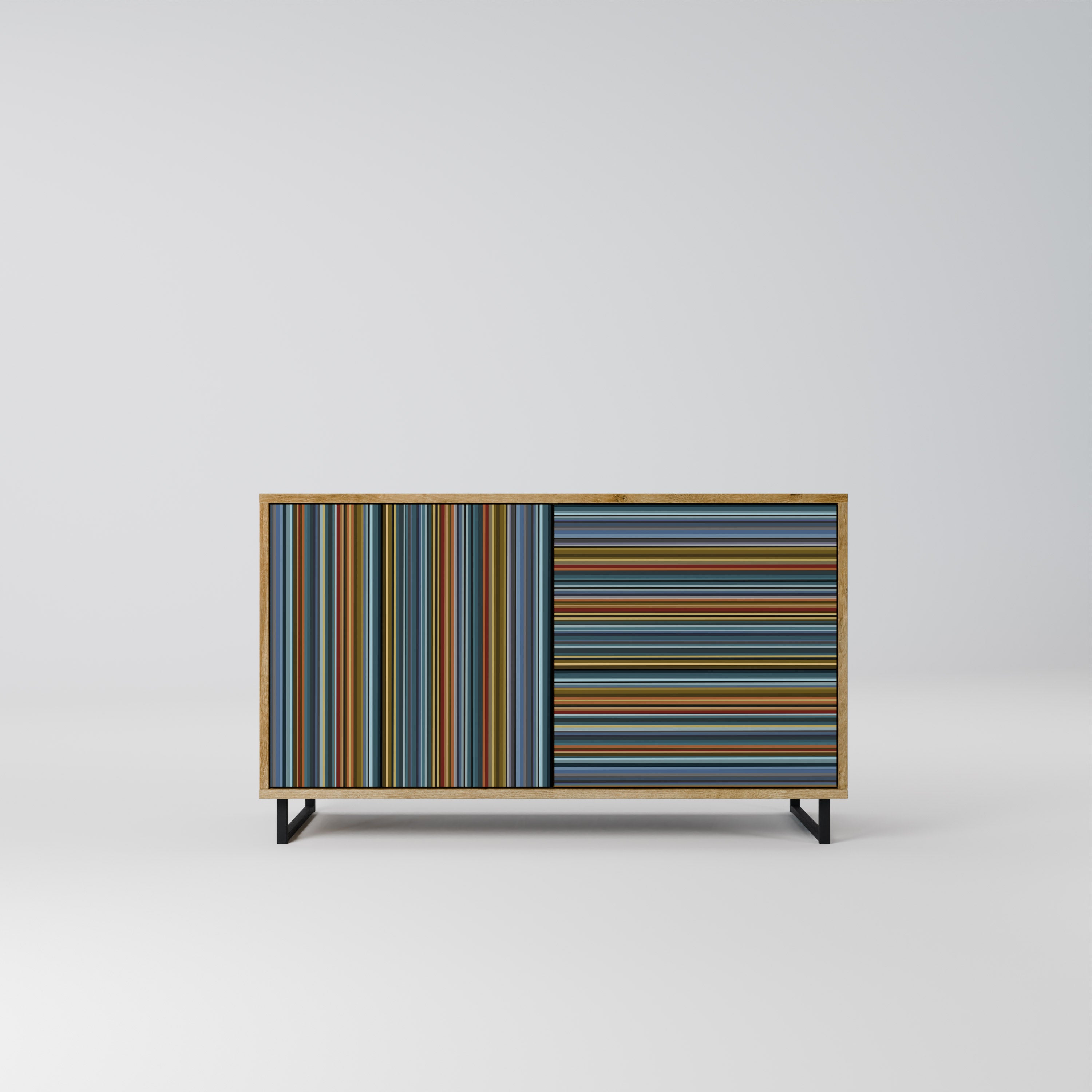 LINEOUT SPECTRUM 2-Door Sideboard in Oak Effect