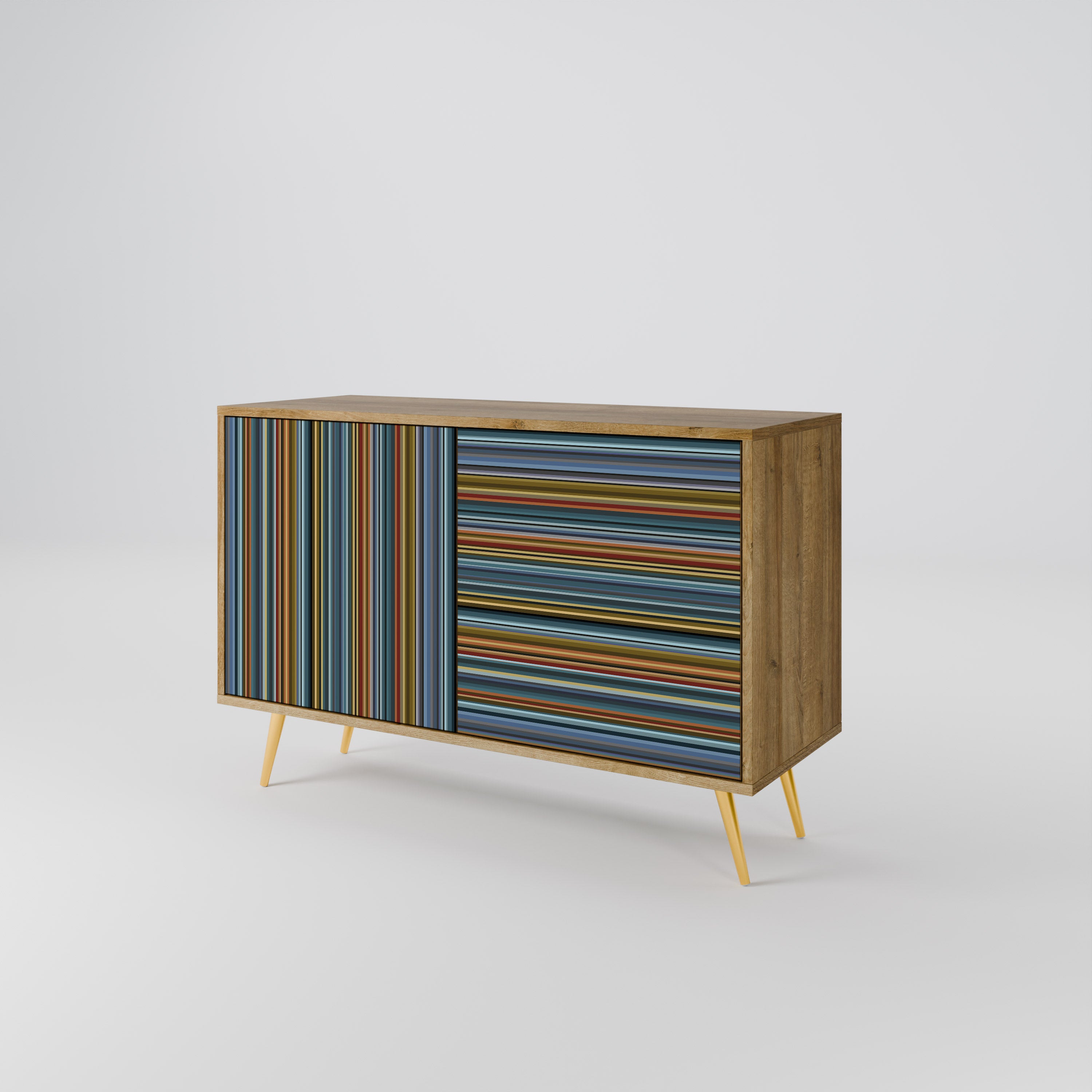 LINEOUT SPECTRUM 2-Door Sideboard in Oak Effect
