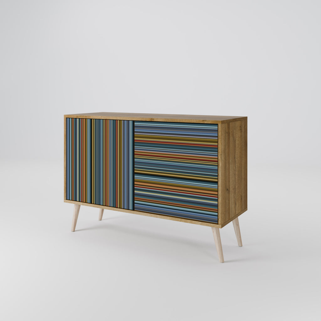 LINEOUT SPECTRUM 2-Door Sideboard in Oak Effect