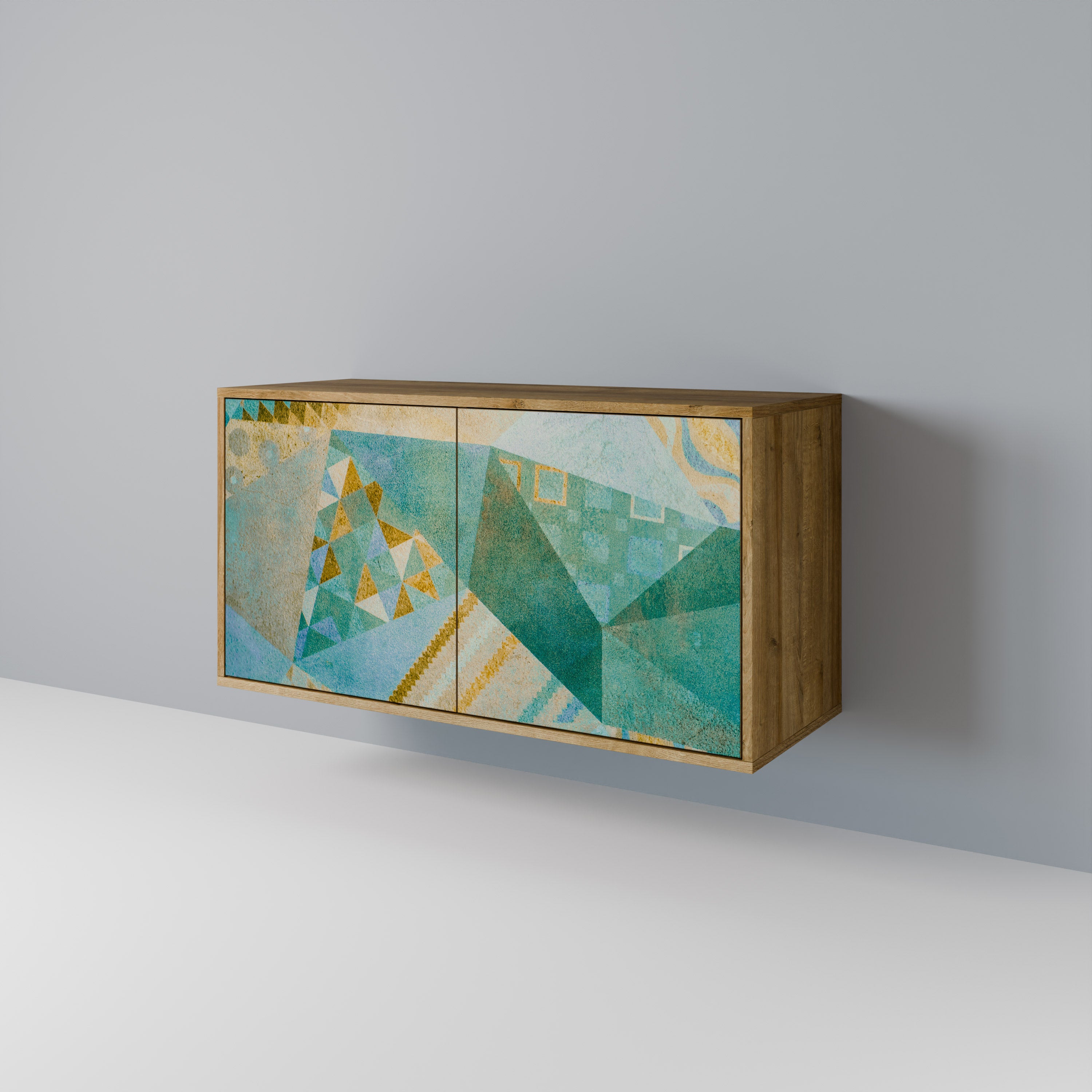 SPECTRUM SPLENDOR 2-Door Sideboard in Oak Effect