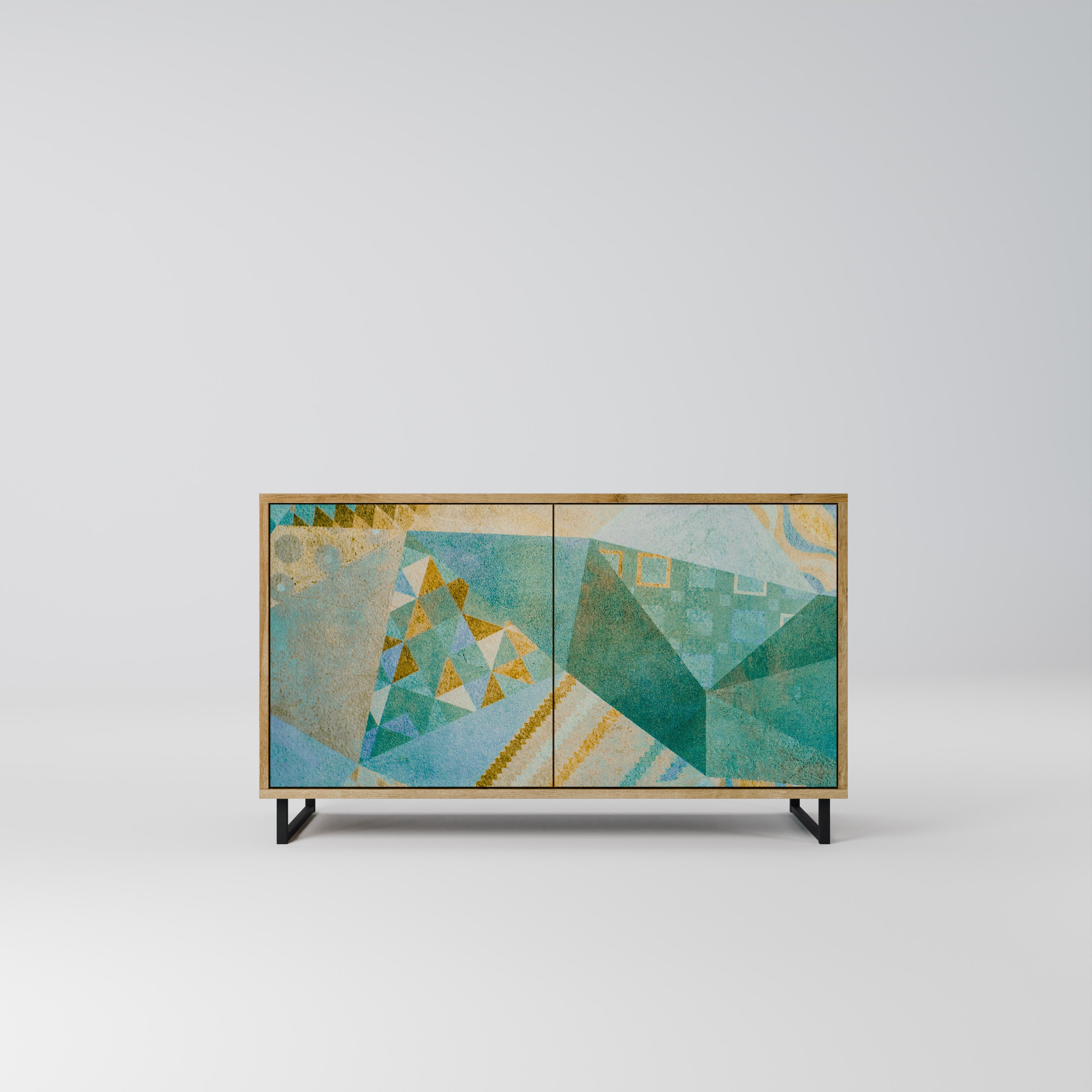 SPECTRUM SPLENDOR 2-Door Sideboard in Oak Effect