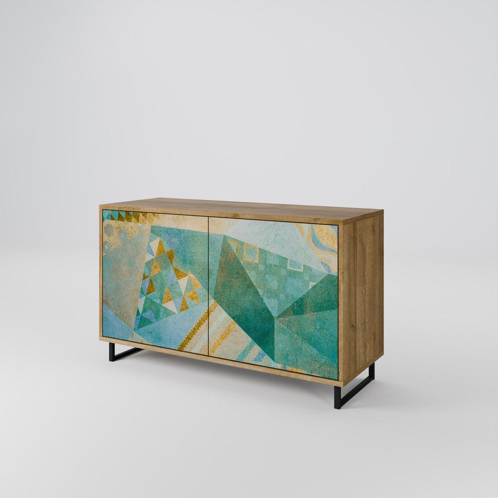 SPECTRUM SPLENDOR 2-Door Sideboard in Oak Effect