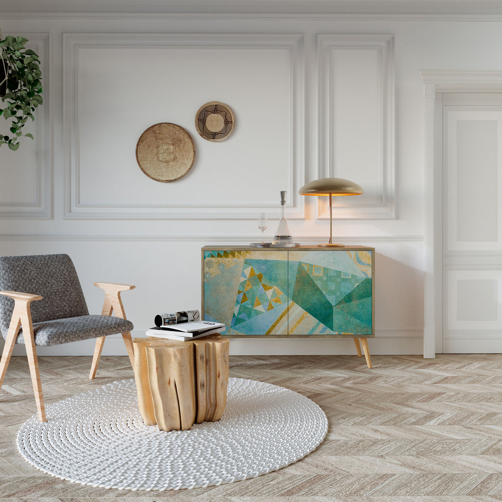 SPECTRUM SPLENDOR 2-Door Sideboard in Oak Effect