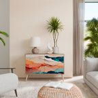 ABSTRACT LANDSCAPE Aparador de 2 Puertas