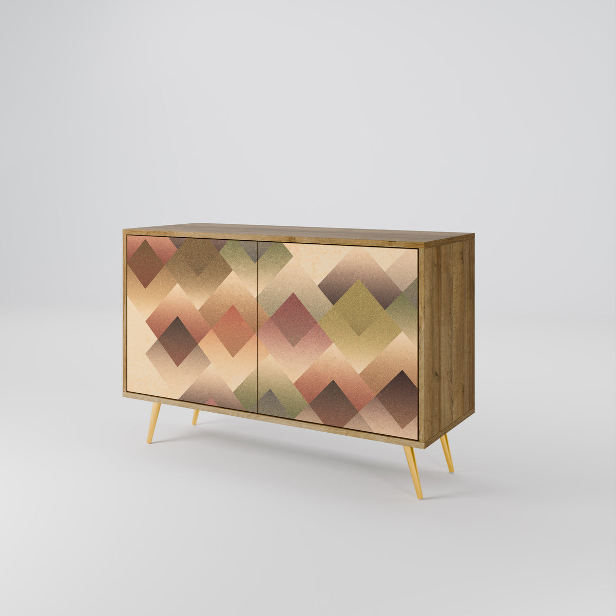 GEOMETRIC FUSION Aparador de 2 Puertas