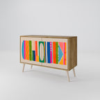 GEOMETRIC SHINE 2-Door Sideboard