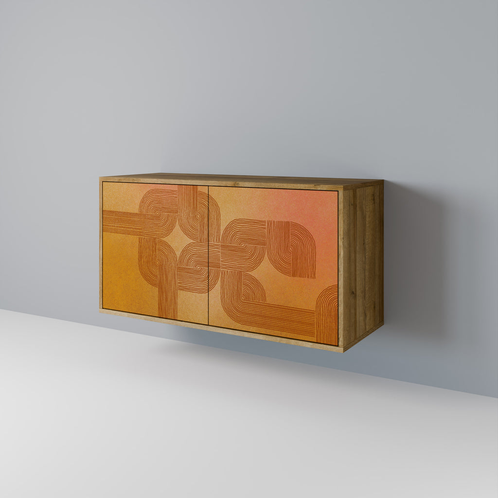 STRENGTHENING RELATION 2-Door Sideboard in Oak Effect