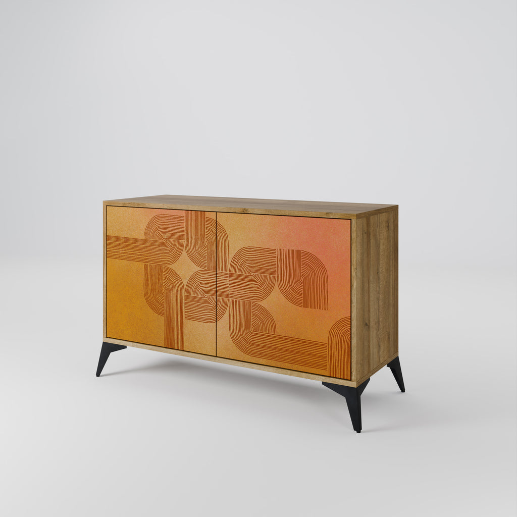 STRENGTHENING RELATION 2-Door Sideboard in Oak Effect