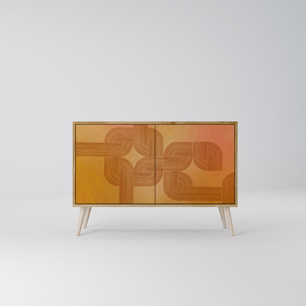 STRENGTHENING RELATION 2-Door Sideboard in Oak Effect