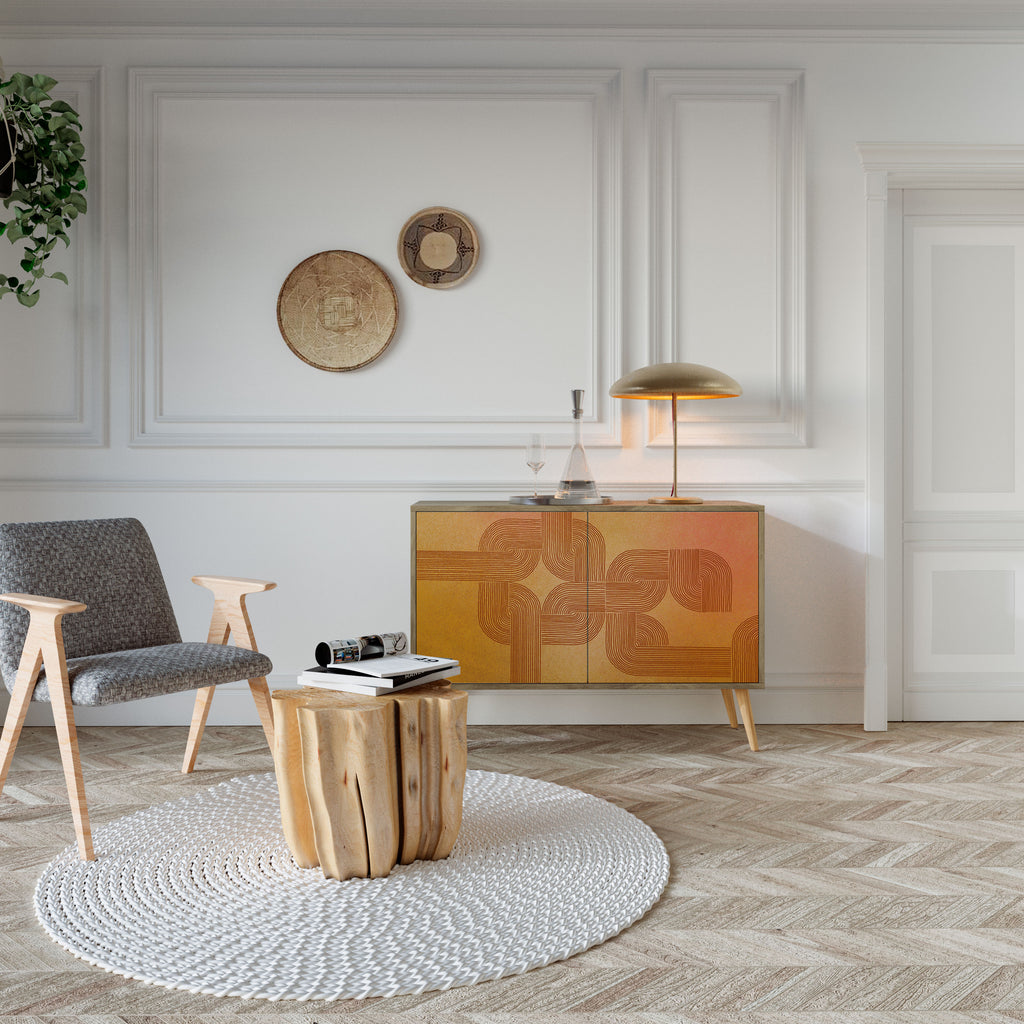 STRENGTHENING RELATION 2-Door Sideboard in Oak Effect
