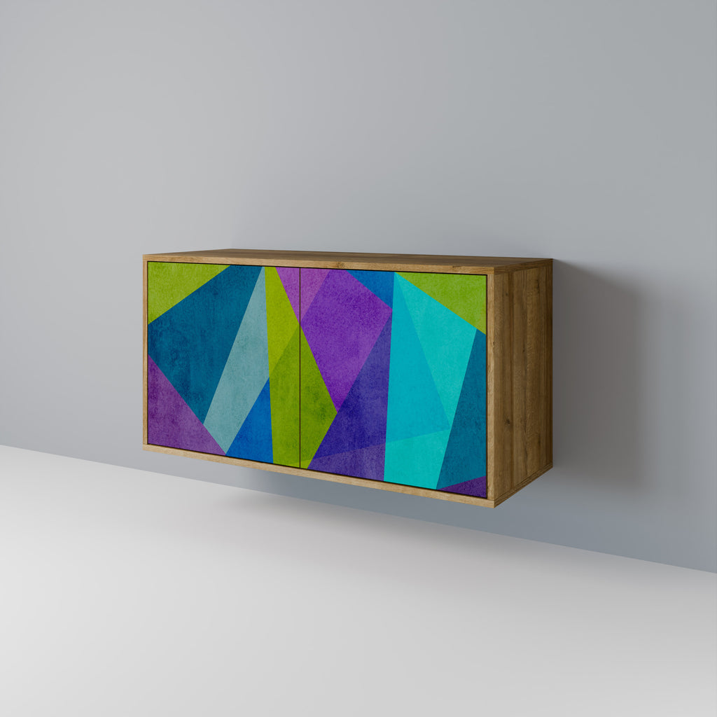 COLD SHOWCASE 2-Door Sideboard in Oak Effect