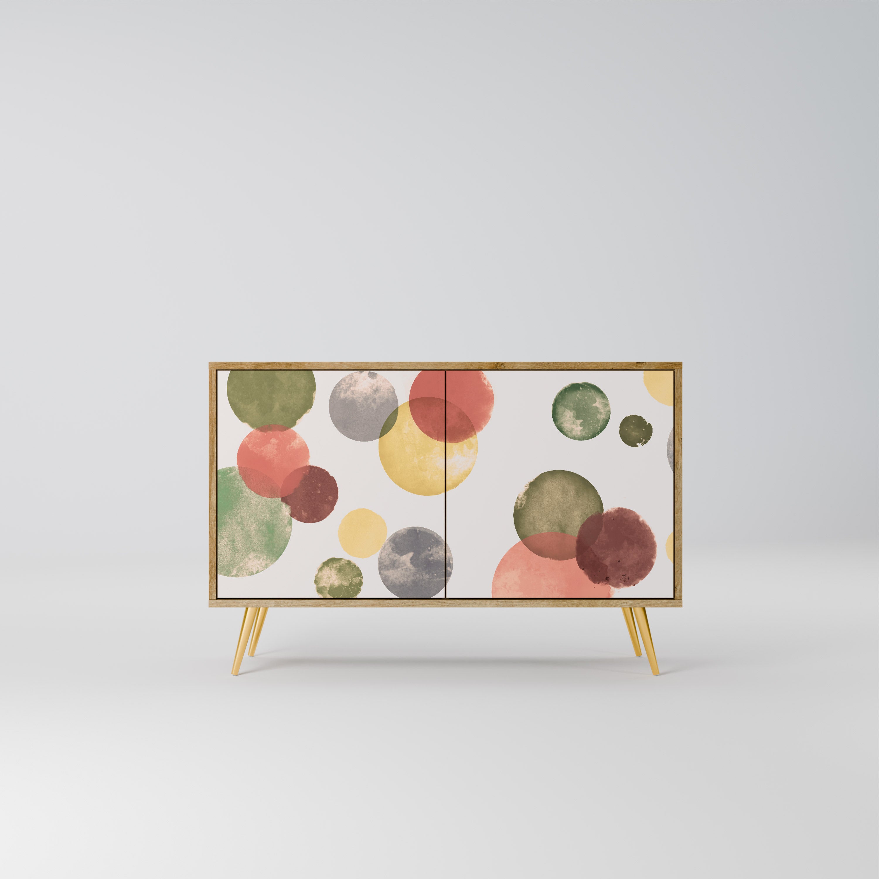 FLEETING HAPPINESS 2-Door Sideboard in Oak Effect