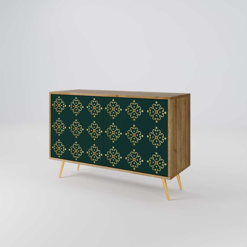 ROYAL MEDALLION 2-Door Sideboard in Oak Effect