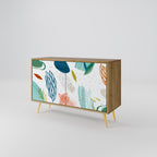 BOTANICAL HURRICANE 2-Door Sideboard in Oak Effect