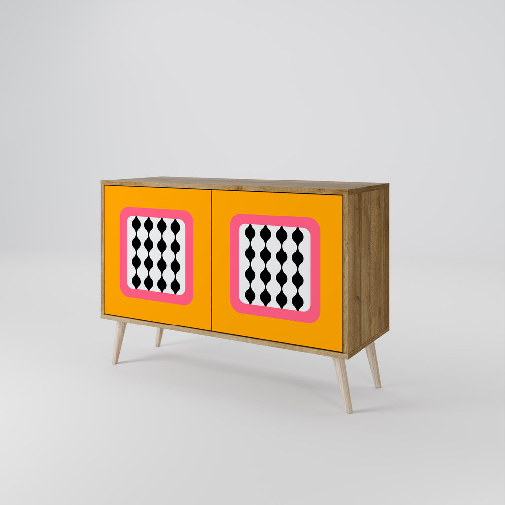 TEARS IN HEAVEN 2-Door Sideboard in Oak Effect