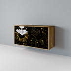 STELLAR CONSTELLATIONS Aparador de 2 Puertas en Efecto Roble