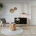 STELLAR CONSTELLATIONS Aparador de 2 Puertas en Efecto Roble