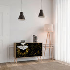 STELLAR CONSTELLATIONS Aparador de 2 Puertas en Efecto Roble