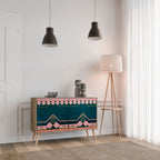 ROYAL COMPOSITION 2-Door Sideboard in Oak Effect