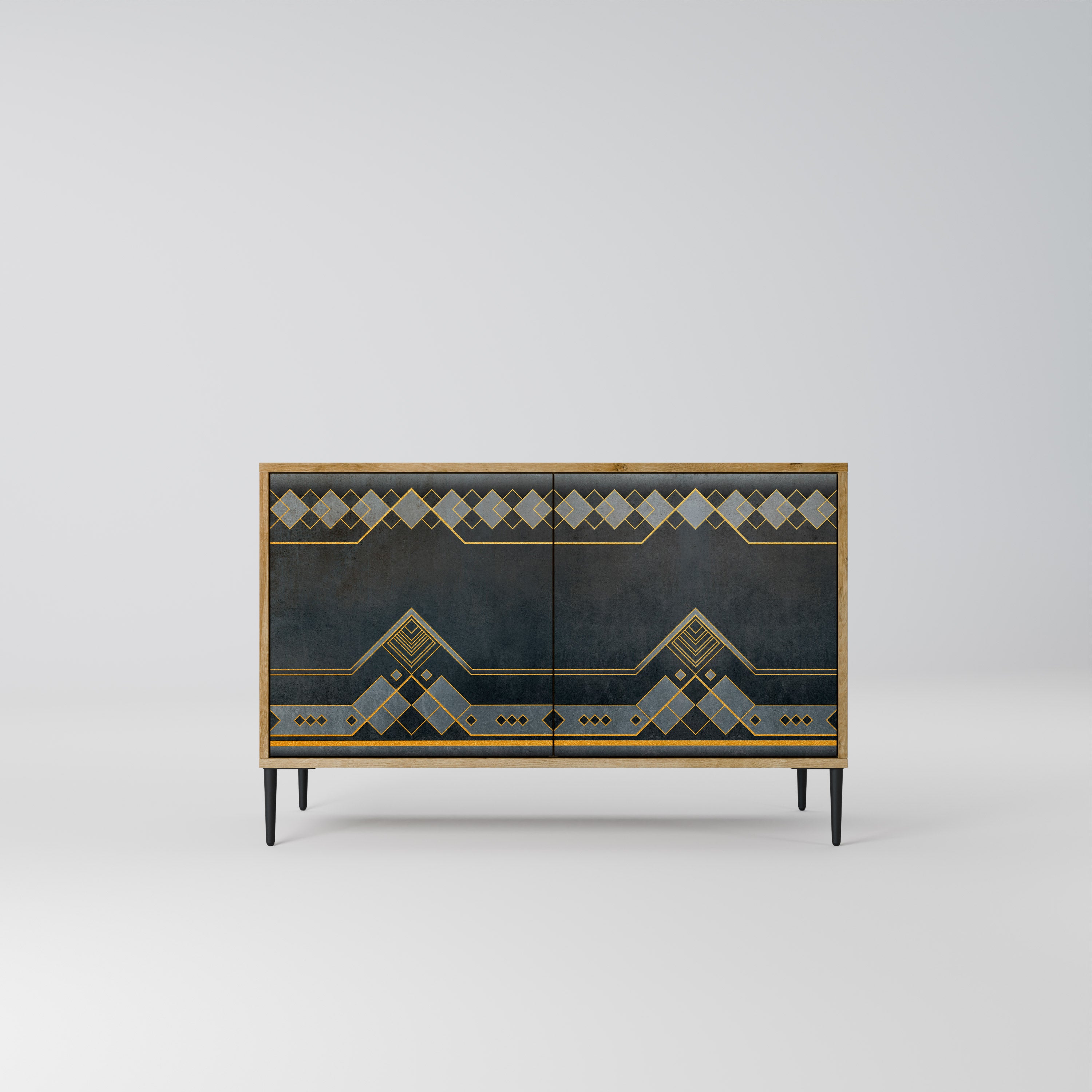 ROYAL ORDINARINESS 2-Door Sideboard in Oak Effect