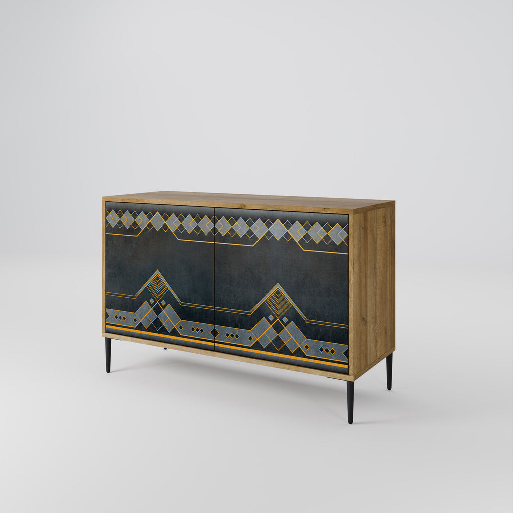 ROYAL ORDINARINESS 2-Door Sideboard in Oak Effect