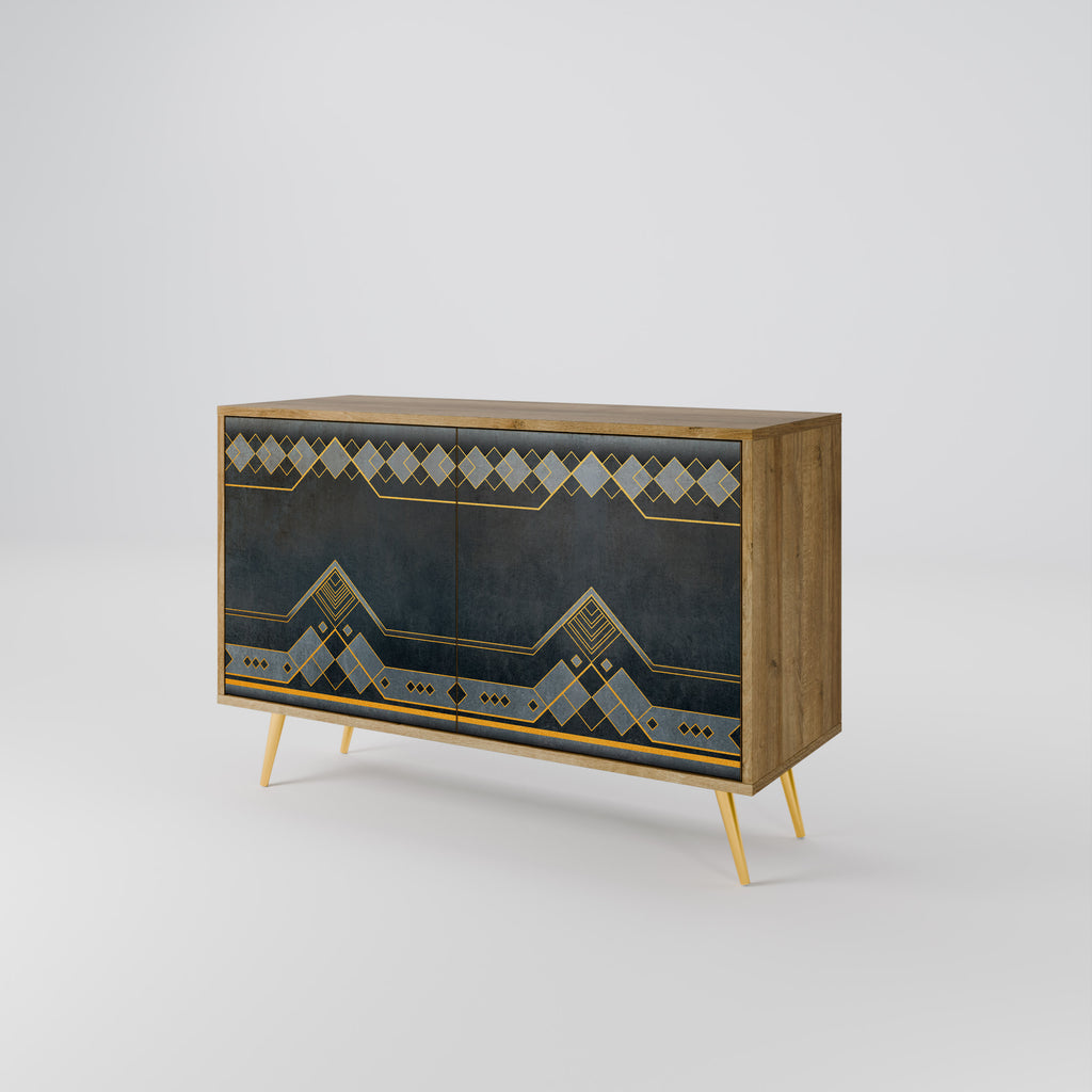 ROYAL ORDINARINESS 2-Door Sideboard in Oak Effect