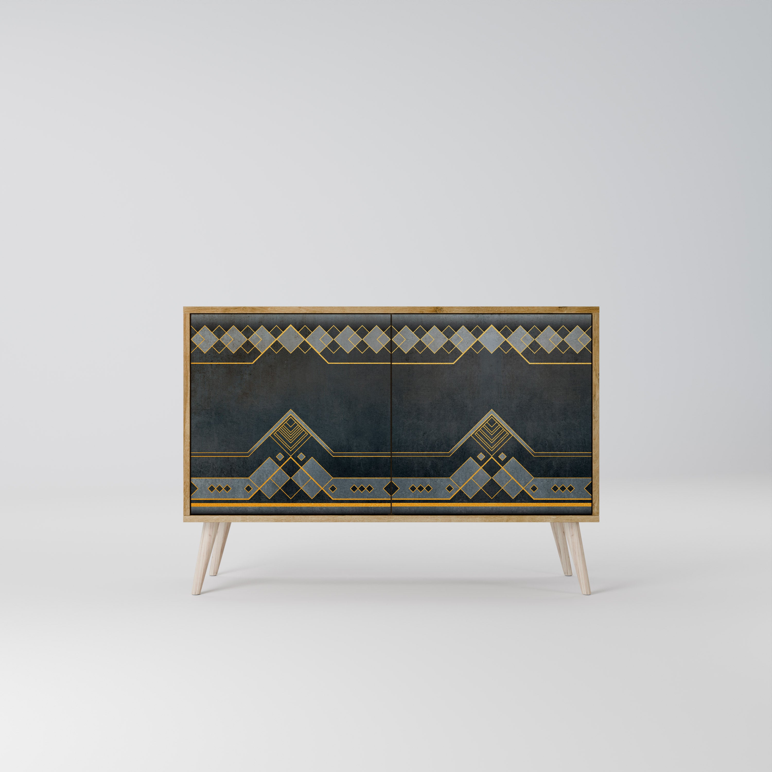 ROYAL ORDINARINESS 2-Door Sideboard in Oak Effect