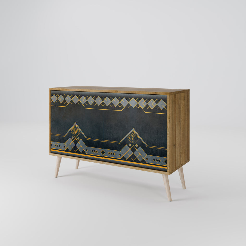 ROYAL ORDINARINESS 2-Door Sideboard in Oak Effect