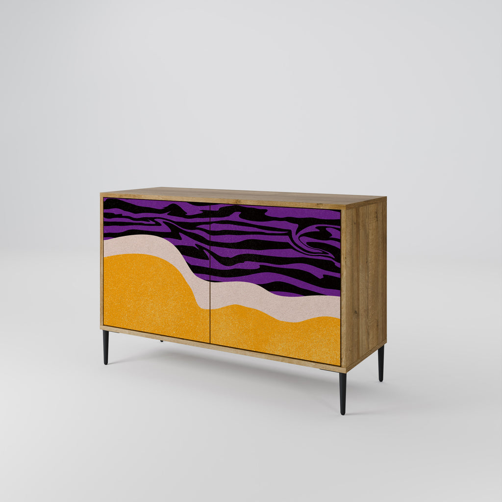 INDEPENDENT BORDER 2-Door Sideboard in Oak Effect